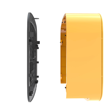 Uniwersalna skrzynka gazowa z tworzywa - żółta