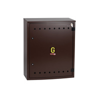 Wolnostojąca skrzynka gazowa 700x850x250 - brązowa