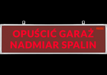 Tablica ostrzegawcza TP-4.As/H4, "WYCIEK AUTOGAZU ZACHOWAĆ OSTROŻNOŚĆ"