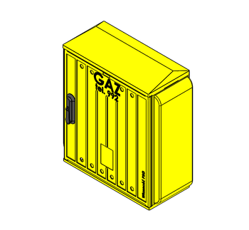 Skrzynka dla PSG, typ 1, naścienna + monozłącze, średnie cisnienie