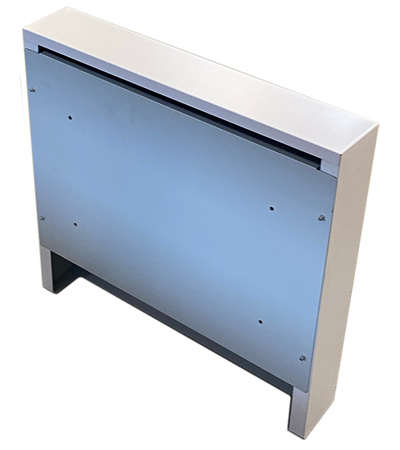 Szafka natynkowa do rozdzielaczy 1015x580x110 (13-14 sekcji), RAL 9003 biała