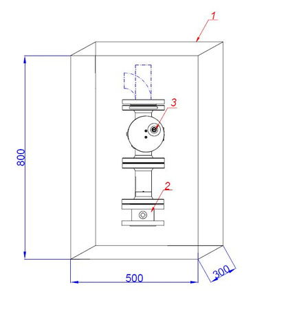 Punkt odcinający DN40