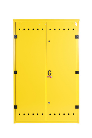 Punkt red-pom na 5-6 gazomierzy G4/G6, w skrzynce metalowej 1000x1600x250- żołty