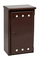 Skrzynka gazowa  260x460x160 zewnętrzna z tworzywa brązowa