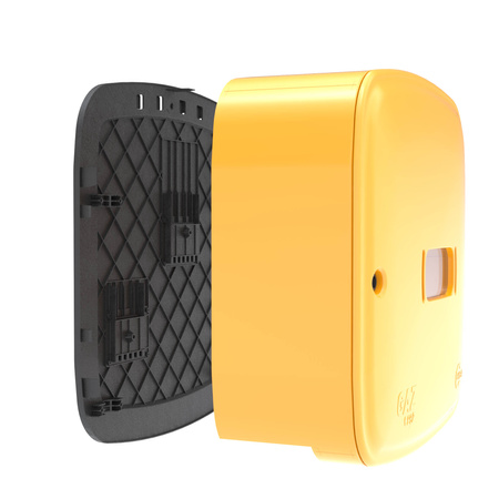 Uniwersalna skrzynka gazowa z tworzywa - żółta