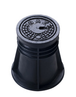 Skrzynka uliczna PEHD, okrągła, GAZ