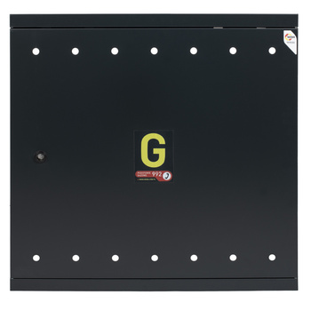 Skrzynka gazowa 600x600 wnękowa stalowa RAL 7016 antracyt