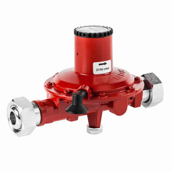 Reduktor gazu płynnego, II stopnia, 12kg/h, 37/50 mbar