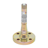 Kołnierz stalowy szyjkowy DN25 x króciec z gwintem (GZ) stoż. 3/4" pod reduktor