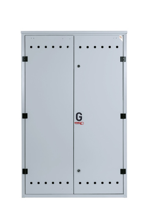 Punkt red-pom na 5-6 gazomierzy G4/G6, w skrzynce metalowej 1000x1600x250- popiel