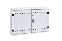 Wolnostojąca skrzynka gazowa 1050x700x250 - popielata