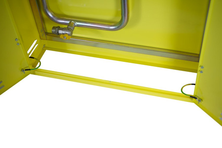 Punkt red-pom na 5-6 gazomierzy G4/G6, w skrzynce metalowej 1000x1600x250- żołty