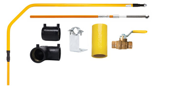 Przyłącze gazu płynnego 2GP - półśrubunek 3/4"