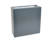 Postument z blachy do skrzynek gazowych o podstawie 600x250mm, H=600 - antracyt