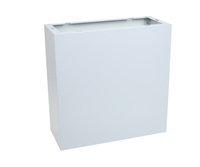 Postument z blachy do skrzynek gazowych o podstawie 600x250mm, H=600 - popielaty